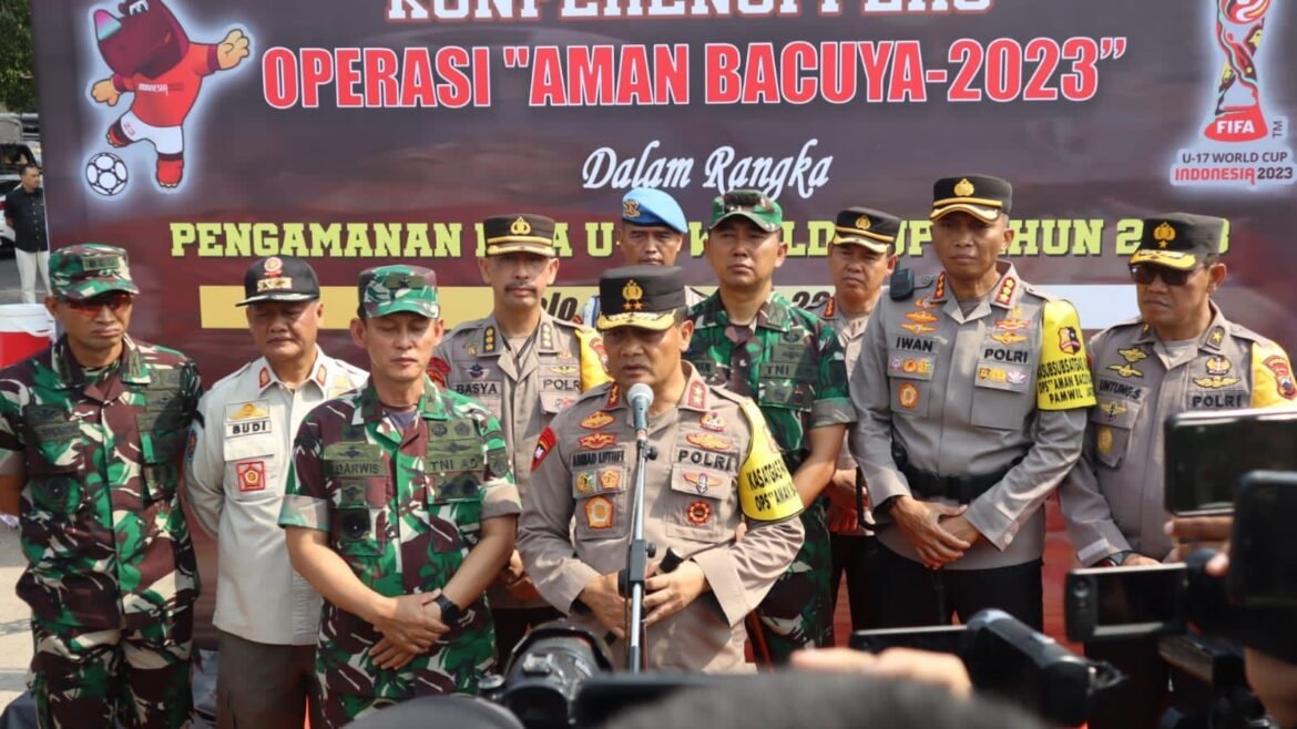 Kapolda Jateng Pastikan Pengamanan U-17 Dilakukan Secara Humanis