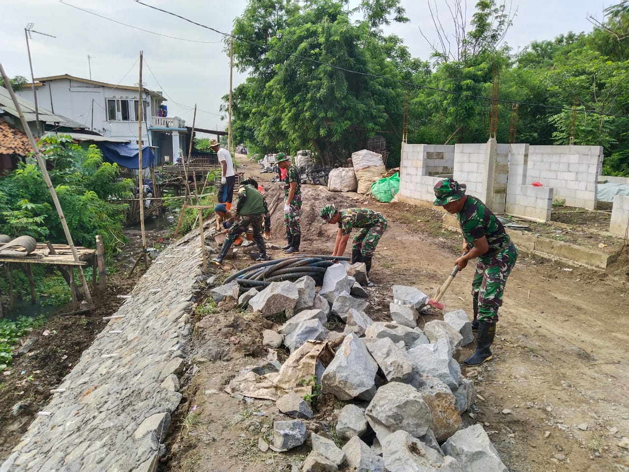 Pembangunan Turap TMMD, 119, meningkatkan Hasil Panen Sawah Petani