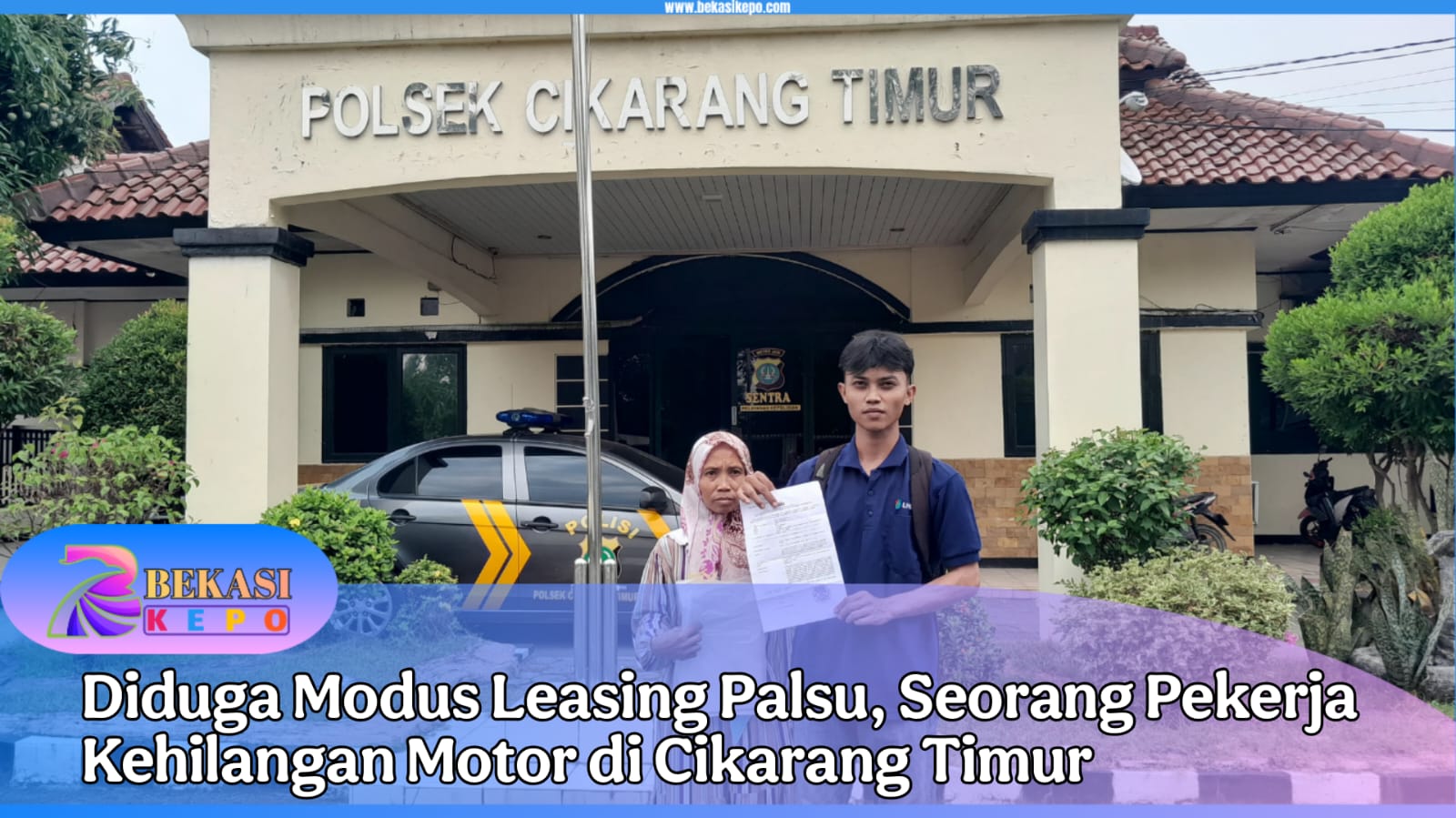Modus Leasing Palsu, Karyawan di Cikarang Timur Kehilangan Sepeda Motor