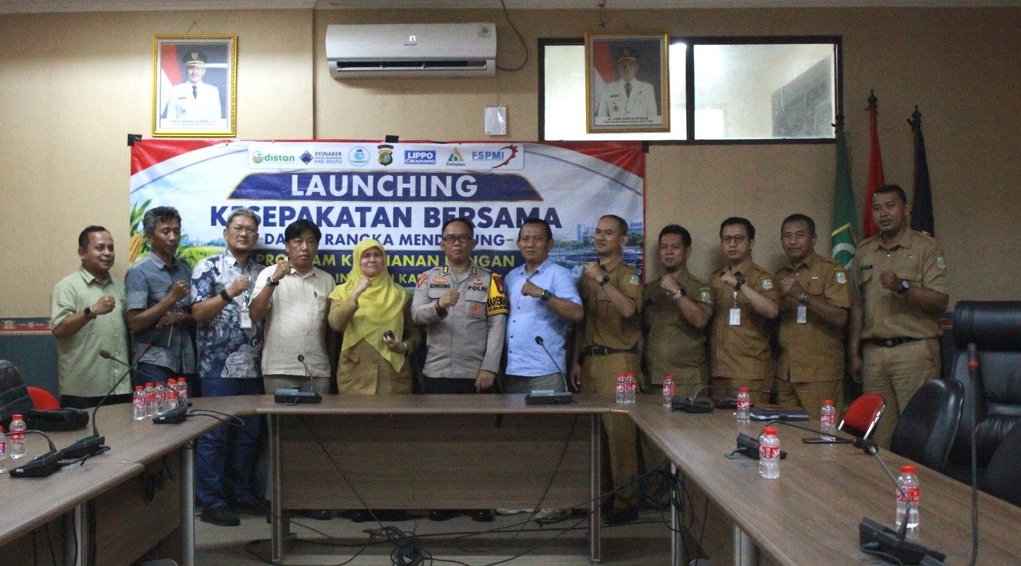 Alin Kuncoro Dorong Ketahanan Pangan di Kawasan Industri Bekasi, Buruh Korban PHK Diberdayakan
